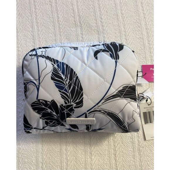 VERA BRADLEY MEDIUM COSMETIC - TWILIGHT GARDEN - Picture 2 of 7